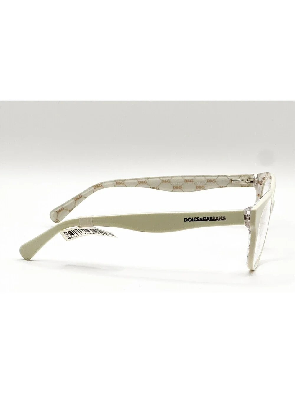 Dolce Gabbana DG3146P 2671 Beige Oval Authentic Eyeglass Frames 52-17-140